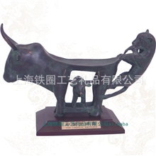 商务礼品/仿古青铜办公室摆件/家居饰品/个人收藏馈赠工艺礼品