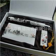 厂家直销商务礼品公司礼品批发定制庆典礼品泼墨水墨画三件套