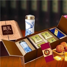 高档商务礼品创意中秋节礼品正品和记隆月饼月饼礼盒套装