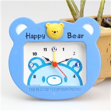创意家居小商品美生快乐小熊迷你闹钟183/184A网店代理加盟