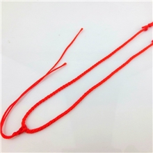 纯手工编织项链绳挂玉佩黄金水晶吊坠红绳子项链玉线