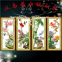 钻石画diy鸟语花香钻石画一套直销钻石绣批发义乌若云厂家