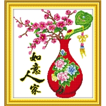 『荐』钻石画diyH019如意人家钻石画厂家新款