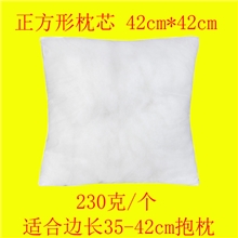 厂家批发靠垫车枕十字绣抱枕新款方形抱枕枕芯230g42*42cm