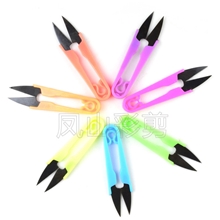 新款十字绣工具/十字绣剪刀塑料U型剪刀/锰钢小剪刀/工具剪刀