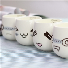 创意陶瓷马克杯可爱表情大肚杯新款创意陶瓷杯厂家直销