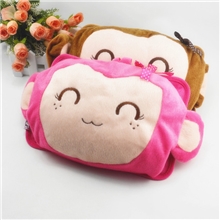 2013卡通双插手充电热水袋暖水袋电暖袋暖宝宝批发（悠嘻猴）