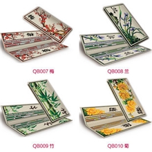 大家闺绣十字绣钱包套件已裁剪长款钱包厂家批发梅兰竹菊