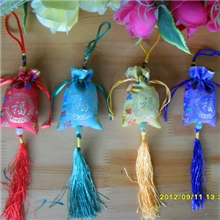 【VIP批发】红色百福香袋抽拉式香包香囊