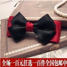 2013新款热销江湖地摊货韩版发饰小饰品蝴蝶结批发1-5元