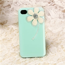 DRK66珍珠花iphones手机壳苹果厂家直销IPHON5/5S/5C苹果5水钻