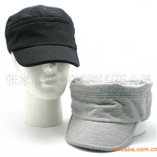 外贸帽子批发V-312时尚韩版平顶帽