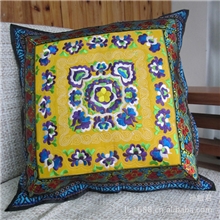 民族布艺坐垫田园居家沙发椅子靠垫抱枕坐垫套多色可选