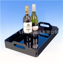 亚克力产品亚克力托盘黑色托盘亚加力托盘飞科工艺