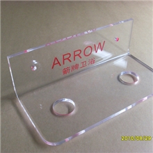 现货批发水龙头展示架子有机玻璃卫浴展示用品水龙头架子双