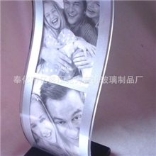 【宁波厂家&奉化亿盛】亚克力波浪形相框|压克力弧形相框|S形相框