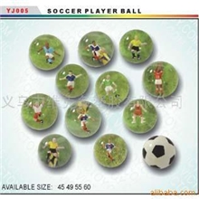 供应远景足球,篮球,棒球等弹力球,图案多样