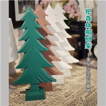 圣诞树摆件欧美风格家居办公室饰品北欧树脂创意个性书房装饰