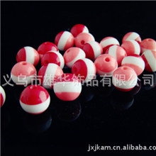 串珠材料diy饰品配件diy手工散珠树脂彩珠混色