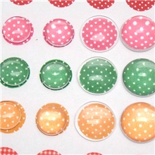 时光宝石高半球玻璃贴片10-25mm馒头玻璃水晶粘片配件/包