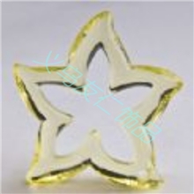 千元包物流厂家直销亚克力五角星形挂件批发量大价优