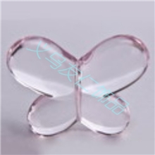 千元包物流厂家直销亚克力四掰花造型透明珠散珠批发