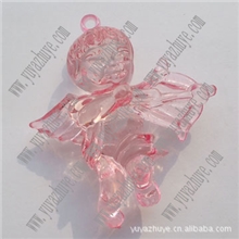 亚克力珠子，天使丘比特卡通亚克力珠子批发，义乌卡通珠子