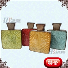 特价厂家直销弘博美居欧式家居铁艺插花瓶摆饰花器工艺品0AC0216E