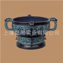 供应青铜器礼品工艺品商务礼品收藏品宜侯失簋家居办公装饰