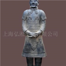 礼品工艺品外贸礼品花园园林装饰品兵马俑批发将军俑跪射俑