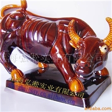 牛气冲天、华尔街旺市牛商务礼品家居办公装饰吉祥摆件