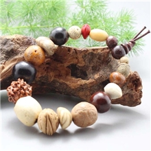 爆款饰品天然野山菩提十八子手串佛珠小十八籽菩提佛珠手链批发