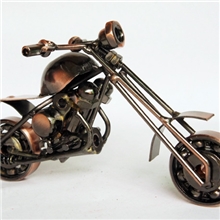 家居装饰铁艺工艺品铁皮车摩托车模型工艺礼品M30-M39双色可选
