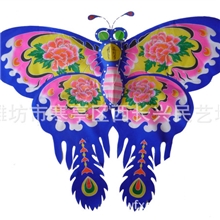 厂家直销潍坊传统风筝批发传统工艺品牡丹蝴蝶风筝批发
