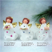 工艺品工厂直销陶瓷工艺品陶瓷摆件精品礼品天使人物