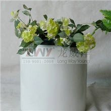 销售供应圆形光面花盆喜庆树脂工艺品树脂工艺品工厂