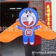 供应批发优质潍坊风筝三角风筝卡通风筝机器猫小叮当保飞