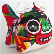 供应---玩具虎布老虎小巧虎独尾虎虎头枕