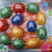 小吊板玩具学校小店专卖变形恐龙蛋恐龙蛋一板12个