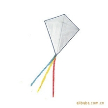 【033】供应1.95米菱形空白教学广告风筝