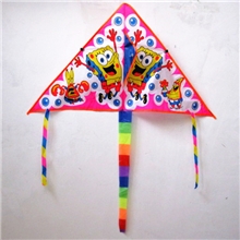 供应海绵宝宝维尼熊与跳跳虎三角风筝