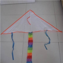 生产批发供应DIY空白风筝涂鸦风筝三角空白教学风筝