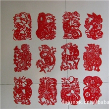 供应十二生肖剪纸传统剪纸民间剪纸剪纸批发装册用剪纸