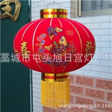 灯笼批发，元旦用品，春节灯笼，植绒灯笼，圆形灯笼，加厚型