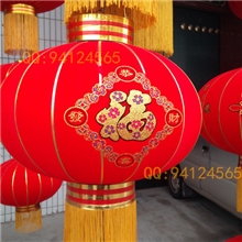 春节灯笼高档植绒灯笼喜庆灯笼定制灯笼厂家直销大量批发