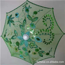 厂家生产工艺伞(这是一款机绣小工艺伞）