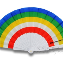大量供应各式14骨塑料扇,折叠塑料扇子(图案可根据您的需求订制)