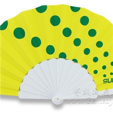 【广告促销品】14骨平板塑料扇(图案可根据您的需求订制)