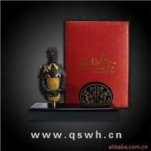 泉盛新品秦俑礼品名扬天下--秦俑名片座