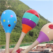 【诚信供应商】儿童乐器早教婴幼儿益智玩具奥尔夫乐器木制沙锤